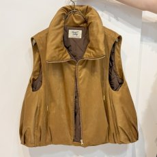 画像9: 【予約商品】《納期：2025年8月》【 MARGAUX VINTAGE 】 マルゴー ヴィンテージ フェイクスエード バルーン ジレ ベスト 春秋冬 レディース  (9)