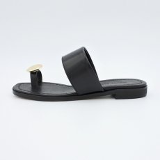 画像2: 【 ATELIER BRUGGE 】アトリエブルージュ 日本製 METAL MOTIF THONG SANDALS トング サンダル 春夏秋 レディース  (2)