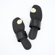 画像5: 【 ATELIER BRUGGE 】アトリエブルージュ 日本製 METAL MOTIF THONG SANDALS トング サンダル 春夏秋 レディース  (5)