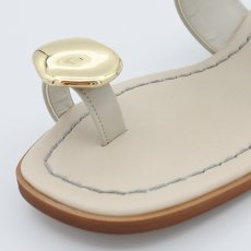画像3: 【 ATELIER BRUGGE 】アトリエブルージュ 日本製 METAL MOTIF THONG SANDALS トング サンダル 春夏秋 レディース  (3)