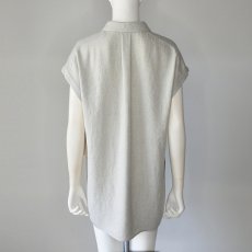 画像5: 《 セットアップ 対応 》【 cafune 】 カフネ リネン調 アセテート シャツ ブラウス 春夏秋 レディース  (5)