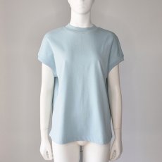 画像1: 【 CLOCHE 】 クロッシェ 透けない 厚め モックネック Tシャツ カットソー 春夏秋 レディース  (1)