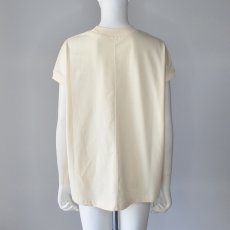 画像5: 【 CLOCHE 】 クロッシェ 透けない 厚め モックネック Tシャツ カットソー 春夏秋 レディース  (5)