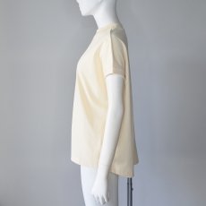 画像4: 【 CLOCHE 】 クロッシェ 透けない 厚め モックネック Tシャツ カットソー 春夏秋 レディース  (4)