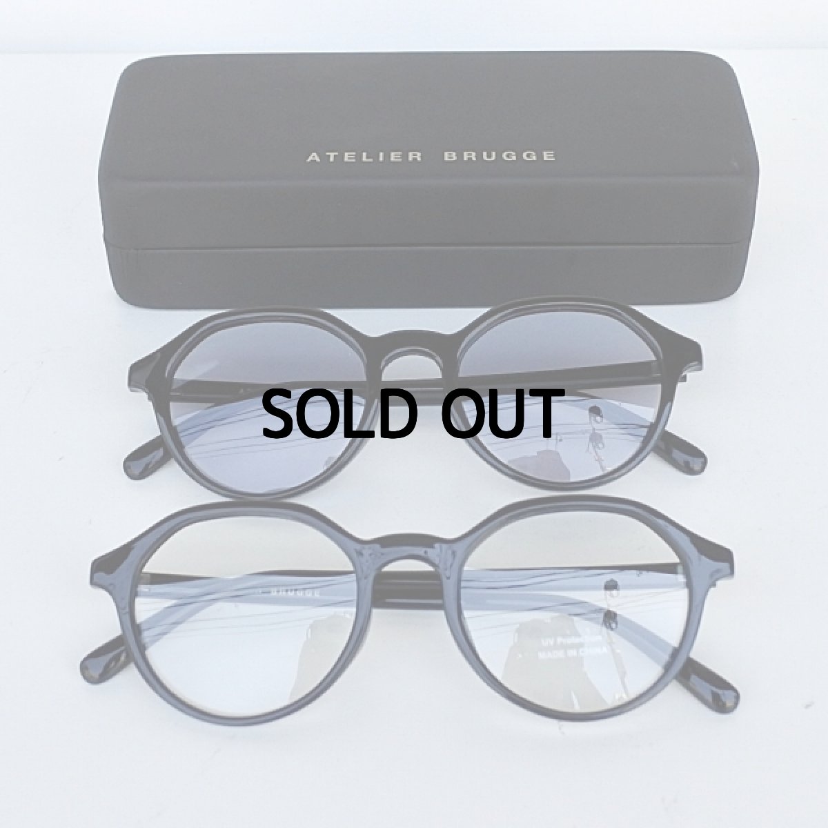 画像1: 【 ATELIER BRUGGE 】 アトリエブルージュ 調光レンズ ボストン サングラス オールシーズン レディース  (1)