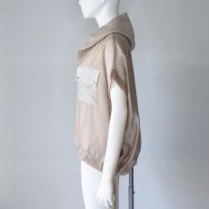 画像4: 【 MARGAUX VINTAGE 】 マルゴーヴィンテージ テロテロ スリーブレス フーディ ダブルジップ ブルゾン 春夏秋 レディース  (4)