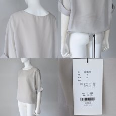 画像6: 【 CLOCHE 】 クロッシェ インナー付き バルーン ブラウス 春夏秋 レディース  (6)