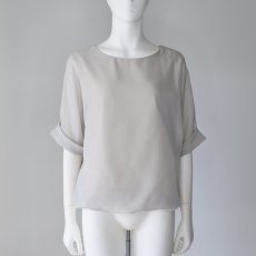 画像1: 【 CLOCHE 】 クロッシェ インナー付き バルーン ブラウス 春夏秋 レディース  (1)