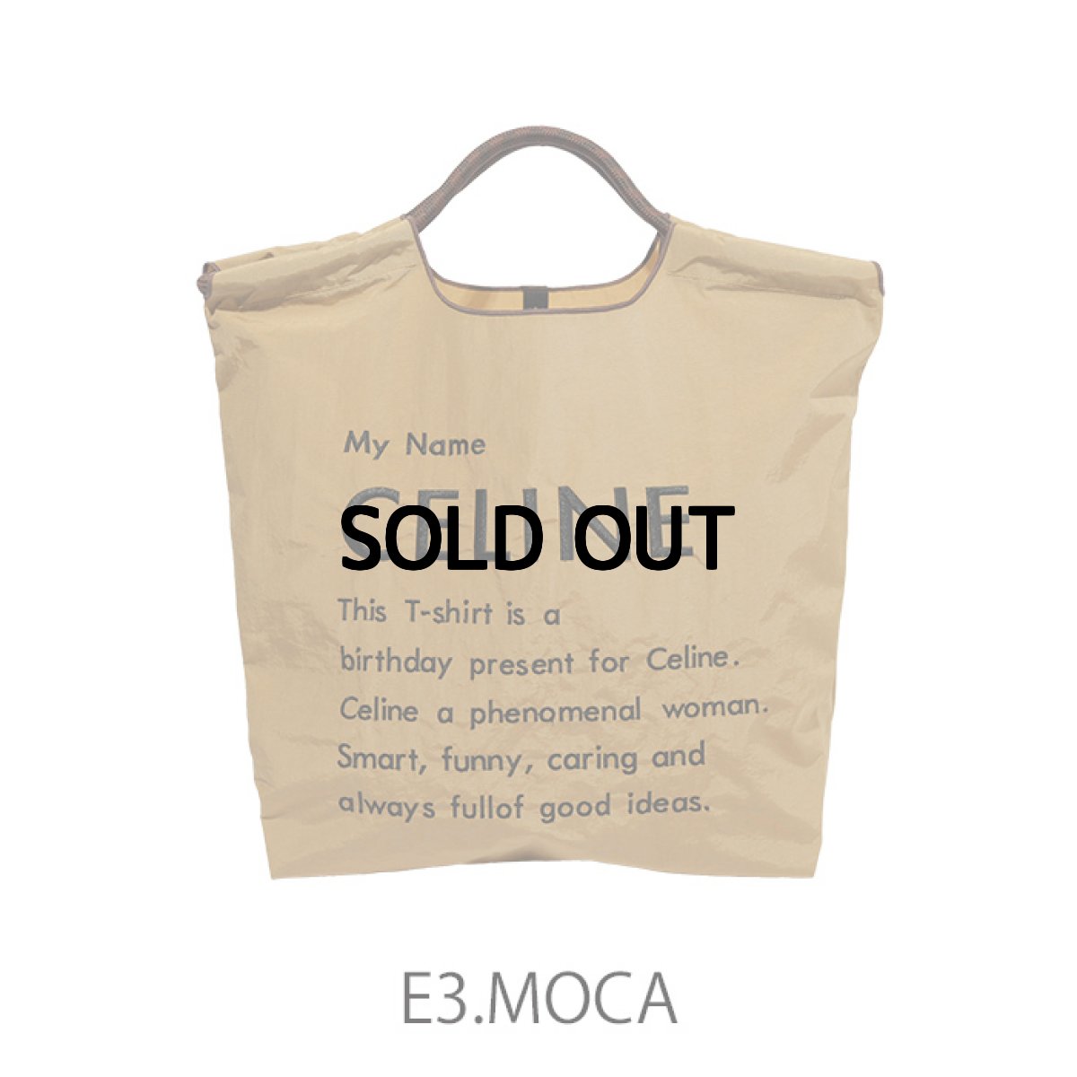 画像1: 【 Account 】 アカウント 【 MICALLE MICALLE 】 ミカーレ ミカーレ 刺繍 トートバッグ ショッピングバッグ オールシーズン 男女兼用  (1)