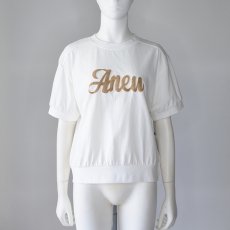 画像1: 【 TOLNERA 】トルネラ フロッキー ロゴ 半袖 Tシャツ カットソー 春夏秋 レディース  (1)