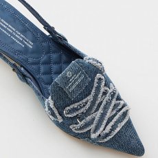 画像6: 【 MAISON MAVERICK PRESENTS 】 メゾン マヴェリック プレゼンツ 走れるミュール デニム レースアップ スニーカー ミュール オールシーズン レディース  (6)