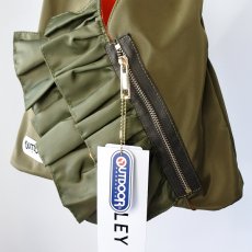 画像5: 【 RISREY x OUTDOOR PRODUCTS 】 リズレー リズレイ アウトドア コラボ トライアングル フリル ミニ バッグ BAG オールシーズン レディース  (5)