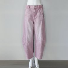 画像1: 【 YENN 】 イエン KNEE TUCK DENIM PT カーブ カービー コクーン デニム オールシーズン レディース  (1)