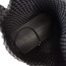 画像6: 【 motte 】 モッテ 手編み イントレチャート メッシュ ポーチ付き M トート バッグ オールシーズン 男女兼用  (6)