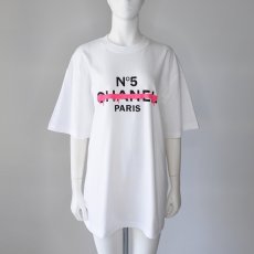 画像1: XLサイズ 【 Account 】 アカウント 【 MICALLE MICALLE 】 ミカーレミカーレ プリント カットソー Tシャツ オールシーズン 男女兼用  (1)