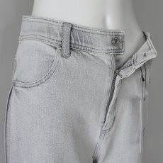 画像2: 【 TOLNERA 】 トルネラ ストレッチ サイド プリーツ セミワイド デニム パンツ オールシーズン レディース  (2)