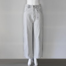 画像1: 【 TOLNERA 】 トルネラ ストレッチ サイド プリーツ セミワイド デニム パンツ オールシーズン レディース  (1)