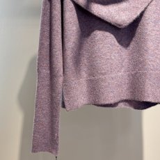 画像13: 【予約商品】《納期：2025年9月下旬》【 CLOCHE 】 クロッシェ クロシェ ウール混 ストール付き もちもち ミドルゲージ クルーネック プルオーバー ニット 春秋冬 レディース  (13)