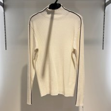 画像6: 【予約商品】《納期：2025年9月下旬》【 CLOCHE 】 クロッシェ クロシェ もちもち ノンチク ボトルネック サイドライン プルオーバー リブ ニット 春秋冬 レディース  (6)