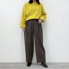 画像2: 【予約商品】《納期：2025年9月下旬》【 CYNICAL 】シニカル もちもち ノンチク ウォッシャブル 抗ピリング ボリューム袖 ニット プルオーバー 春秋冬 レディース  (2)