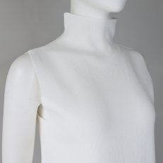 画像2: 【 CLOCHE 】 クロッシェ クロシェ きれいめ ハイネック ニット タンクトップ 春夏秋 レディース  (2)