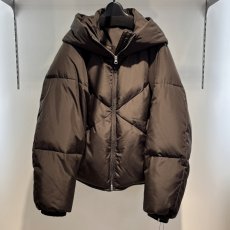 画像7: 【予約商品】《納期：2025年10月中旬》【 CLOCHE 】 クロッシェ クロシェ 極暖 撥水加工 オーバーサイズ コクーン ハイブリッド ダウン ジャケット 春秋冬 レディース  (7)
