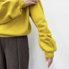 画像5: 【予約商品】《納期：2025年9月下旬》【 CYNICAL 】シニカル もちもち ノンチク ウォッシャブル 抗ピリング ボリューム袖 ニット プルオーバー 春秋冬 レディース  (5)