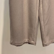 画像8: 【予約商品】《納期：2025年9月中旬》《 セットアップ対応 》【 CLOCHE 】 クロッシェ クロシェ ウール調 ウォッシャブル ストレッチ 抗ピリング カーブ パンツ 春秋冬 レディース  (8)