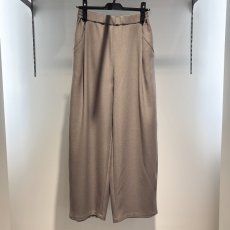 画像6: 【予約商品】《納期：2025年9月中旬》《 セットアップ対応 》【 CLOCHE 】 クロッシェ クロシェ ウール調 ウォッシャブル ストレッチ 抗ピリング カーブ パンツ 春秋冬 レディース  (6)
