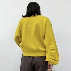 画像7: 【予約商品】《納期：2025年9月下旬》【 CYNICAL 】シニカル もちもち ノンチク ウォッシャブル 抗ピリング ボリューム袖 ニット プルオーバー 春秋冬 レディース  (7)