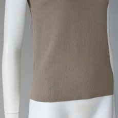 画像3: 【 CLOCHE 】 クロッシェ クロシェ きれいめ ハイネック ニット タンクトップ 春夏秋 レディース  (3)