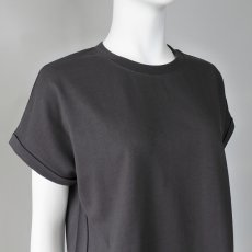 画像2: 【 CLOCHE 】 クロッシェ クロシェ 汗染み防止 ロールアップ Tシャツ カットソー 春夏秋 レディース  (2)