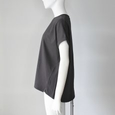 画像4: 【 CLOCHE 】 クロッシェ クロシェ 汗染み防止 ロールアップ Tシャツ カットソー 春夏秋 レディース  (4)