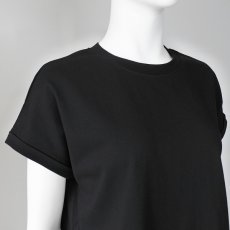 画像2: 【 CLOCHE 】 クロッシェ クロシェ 汗染み防止 ロールアップ Tシャツ カットソー 春夏秋 レディース  (2)