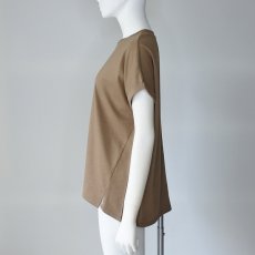 画像4: 【 CLOCHE 】 クロッシェ クロシェ 汗染み防止 ロールアップ Tシャツ カットソー 春夏秋 レディース  (4)