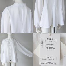 画像6: 【 ROSIEE 】 ロージー きれいめ シアー ペプラム カーディガン 春夏秋 レディース  (6)