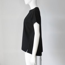 画像4: 【 CLOCHE 】 クロッシェ クロシェ 汗染み防止 ロールアップ Tシャツ カットソー 春夏秋 レディース  (4)