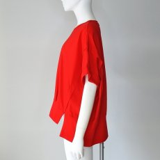 画像4: 【 CYNICAL 】 シニカル ゆったりシルエット きれいめ シルケット Tシャツ カットソー 春夏秋 レディース  (4)
