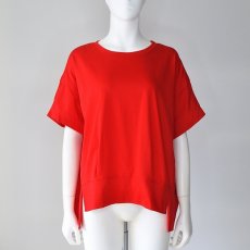 画像1: 【 CYNICAL 】 シニカル ゆったりシルエット きれいめ シルケット Tシャツ カットソー 春夏秋 レディース  (1)