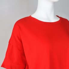 画像2: 【 CYNICAL 】 シニカル ゆったりシルエット きれいめ シルケット Tシャツ カットソー 春夏秋 レディース  (2)
