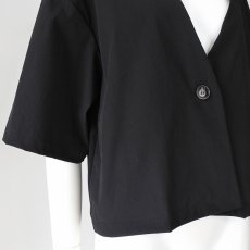 画像3: 《 セットアップ 対応》【 CLOCHE 】 クロッシェ クロシェ 接触冷感 撥水 ストレッチ 5分袖 ショート ジャケット 春夏秋 レディース  (3)