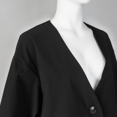 画像2: 《 セットアップ 対応》【 CLOCHE 】 クロッシェ クロシェ 接触冷感 撥水 ストレッチ 5分袖 ショート ジャケット 春夏秋 レディース  (2)