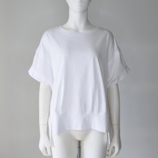 画像1: 【 CYNICAL 】 シニカル ゆったりシルエット きれいめ シルケット Tシャツ カットソー 春夏秋 レディース  (1)