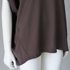 画像6: 《 上下セット 》【 CYNICAL 】 シニカル ゆったりシルエット セルロース 100％ テロテロ キーネック オーバーサイズ ブラウス イージー ワイドパンツ セットアップ 春夏秋 レディース  (6)