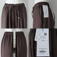 画像15: 《 上下セット 》【 CYNICAL 】 シニカル ゆったりシルエット セルロース 100％ テロテロ キーネック オーバーサイズ ブラウス イージー ワイドパンツ セットアップ 春夏秋 レディース  (15)