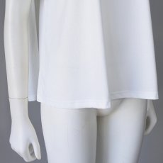 画像3: 【 PICCIN 】ピッチン 異素材コンビ きれいめ Aライン シルケット チュール プルオーバー カットソー 春夏秋 レディース  (3)