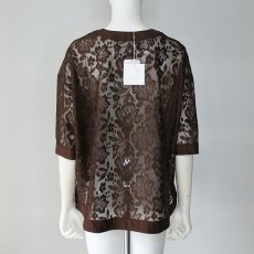 画像5: 【 CHIGNON 】 シニヨン レース ボックス ブラウス 春夏秋 レディース  (5)