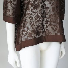 画像3: 【 CHIGNON 】 シニヨン レース ボックス ブラウス 春夏秋 レディース  (3)