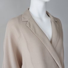 画像2: 【 Dignite Collier 】 ディニテコリエ ゆったり メッシュ ドルマン シャツ ダブル ジャケット 春夏秋 レディース  (2)