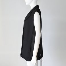 画像4: 【 Dignite Collier 】 ディニテコリエ メッシュ ダブル ベスト ジレ 春夏秋 レディース  (4)